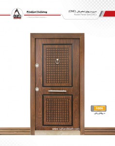 درب ضد سرقت CNC روکش چوب درب ضد سرقت CNC روکش چوب